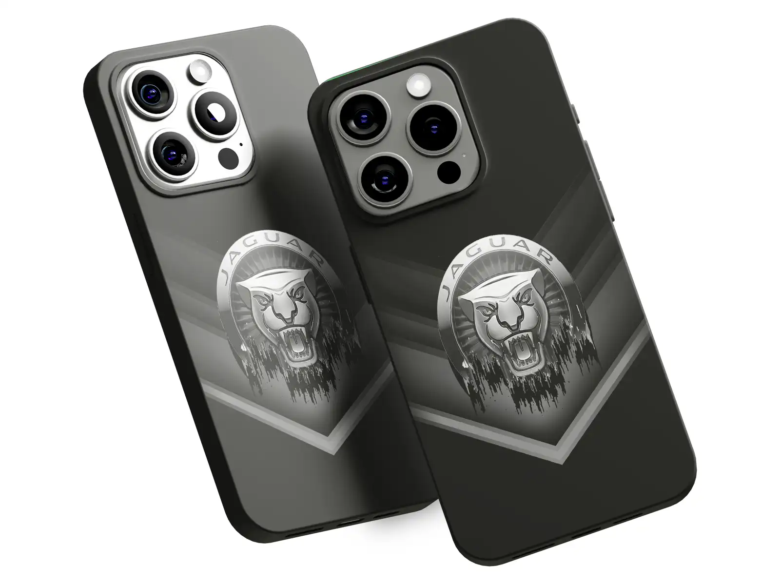 Jaguar Coque Silicone Smartphone Design Minimal Stylé